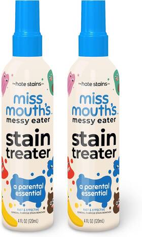 Mm-120au-2b Miss Mouths Messy Eater Stain Treater Spray Remover - 4 Fl Oz 1/2pack