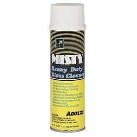 1001482 Misty Liquid Glass Cleaner 20 Oz. White Lemon Aerosol Can 12 Pk