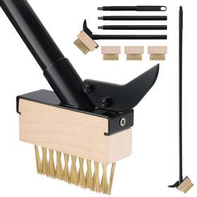 Iku-128 Mitclear Weed Moss Remover Brush With Long Handle 50in Crack Weeder Removal Too