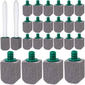 Mk0605 Mkhaslri 26 Pcs Toilet Pumice Stone With Long Handle Bowl Cleaner Brush Wand Re