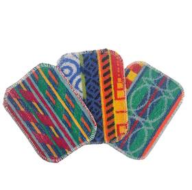 Mollys Marvelous 810835009617 Molly S European Scrubbing And Scouring Pad 3-pack Dishwasher Safe C