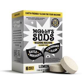 Mollys Suds 850024701632 Washing Machine Cleaner Removes Odors And Grime From Front Top Loader Machi