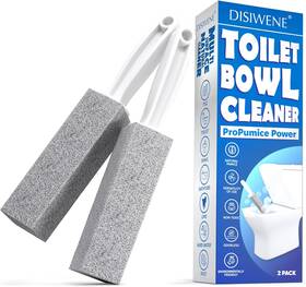 Momentum Brands 313021583521 Disiwene Pumice Cleaning Stone With Handle Toilet Bowl Cleaner Hard Water