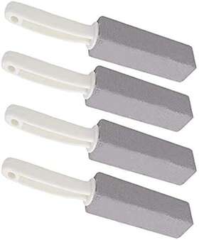Momentum Brands 744110415537 Pumice Cleaning Stone With Handle Toilet Bowl Cleaner Hard Water Ring Remover 4