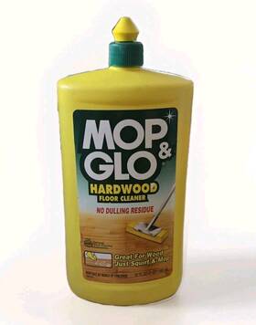 Mop & Glo 019200056458 Vintage And Hardwood Floor Cleaner 1996 Full Bottle Squirt 32 Oz