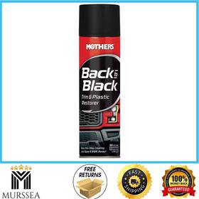 06110 Mothers 10 Oz. Back-to-black Trim And Plastic Restorer Spray Renew Your Vehicle