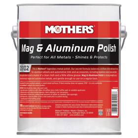 Mothers 078175051028 05102 Mag And Aluminum Polish - 1 Gallon Mothers 078175051028 05102 Mag And Aluminum Polish - 1 Gallon
