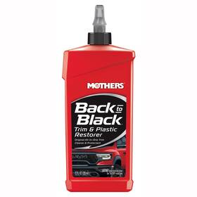 Mothers 619632085172 Backtoblack Trim Restorer 12 Oz Remove Oxidation Restore Faded Plastic