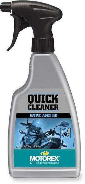 304379 Motorex Wipe And Go Quick Cleaner 16.9 Fluid Ounce/500 Ml Spray