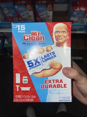 Mr. Clean 030772096734 Brand New Magiceraser Extra Durable Cleaning Pads - Pack Of 15