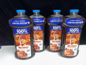 Mr. Clean 030772212851 Lot Of 4 Spiced Harvest All Purpose Cleaner Cleaning Liquid- 41oz