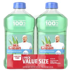 Mr. Clean 037000785637 Liquid All Purpose Multisurface Cleaner Meadows And Rain With Febreze Freshnes