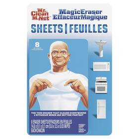 Mr. Clean 037000906568 Magic Eraser Cleaning Sheets The Power Of A In Thin Flexible