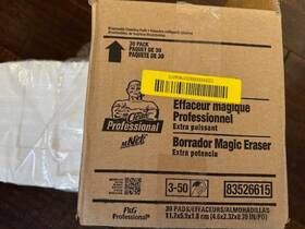 10037000164491 Mr. Clean Magic Eraser Professional Extra Power Bulk Box - 30ct New