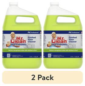 Mr. Clean 460293863261 2 Pack Finished All Purpose Floor Cleaner Lemon Scent 1 Gallon