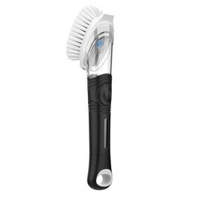 Mr.siga 925828218977 Soap Dispensing Dish Brush Kitchen For Pot Pan Sink Cleaning Black