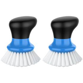 Mr.siga 925828219295 Dish Scrub Brush Palm Scrubber With Ergonomic Grip Kitchen Brushes