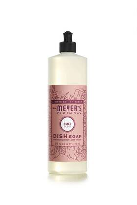 316558 Mrs. Meyers Clean Day 16 Oz. Rose Liquid Dish Soap