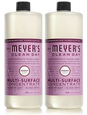 Mrs. Meyers 808124114074 2-pk Clean Day Multi-surface Cleaner Concentrate 32oz Ea Peony