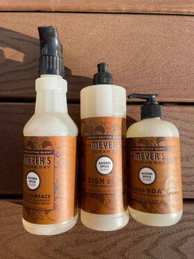 1086593 Mrs. Meyers Clean Day Dish Soap Hand Cleaner Spray 12.5 Ounce 16 Fl Oz