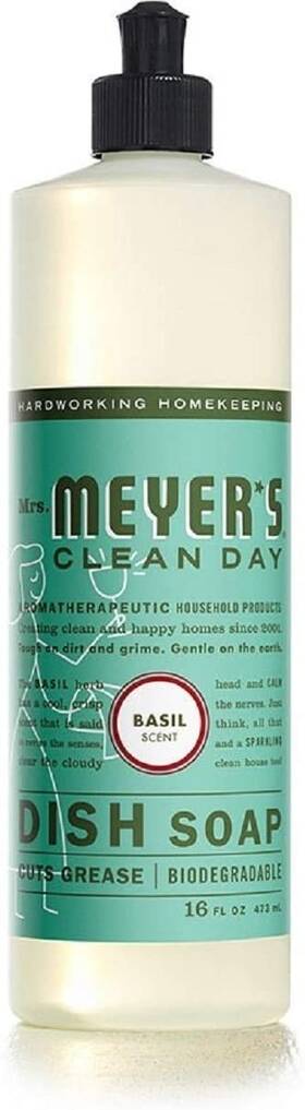 Mrs. Meyers Clean Day 300026833560 Liquid Dish Soap