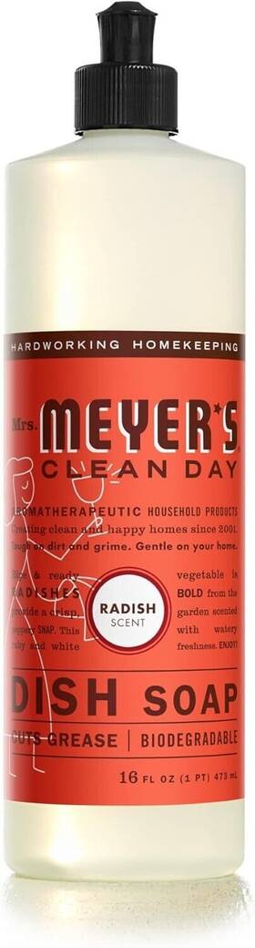 371265 Mrs. Meyers Clean Day Liquid Dish Soap Tomato Vine Scent 16 Ounce Bottle