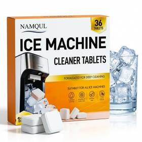 Namqul 199284629165 Ice Maker Cleaner And Descaler Tablets - 36 Pack Nickel-safe Scale Remover