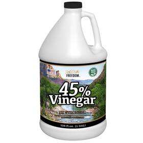 Nfap-2041 Natures Freedom 45% Concentrated Vinegar 1 Gallon - Dilutes To 9 Gallons 9x Strength Multi