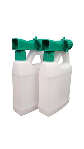 17232 Natures Wisdom Multi-use Lawn Hose-end Sprayer 32oz Pack Of 2 Empty Refillable Bottle Nat