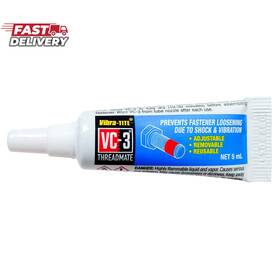Nd Industries 313051965991 Vibra-tite 213 Vc-3 Threadmate Threadlocker -65 To 165 Degree F 5ml Tube Red