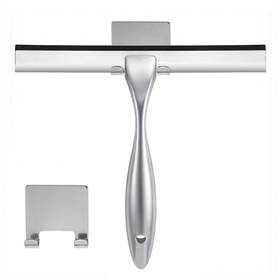 Rs-09-10yin Netany Shower Squeegee 10-inch Silver All-purpose Stainless Steel