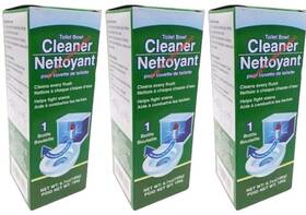 Nettoyant 195464137697 Lot 3 Toilet Bowl Cleaner 6.7 Oz Each
