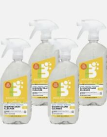 New 4-pk 28oz Boulder Clean Plant Base Disinfectant Cleaner
