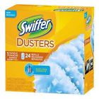 New Swiffer Duster Handle 24 Refills Trap And Lock Up Dust 037000806356