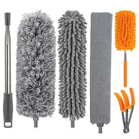 A0002 Newliton Dusters For Cleaning High Ceiling Fan Microfiber Duster With Extension Pole 3010