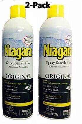 Niagara 767644347624 Original Spray Starch Plus Durafresh Professional Finish 20 Oz 2 Pack