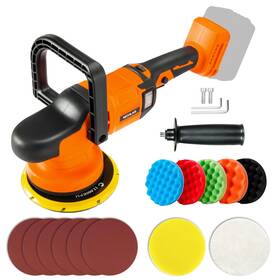 Dwpgj01 Nichilas Car Orbital Polisher Compatible With Dewalt 20v Battery 6inch 150mm Brushles