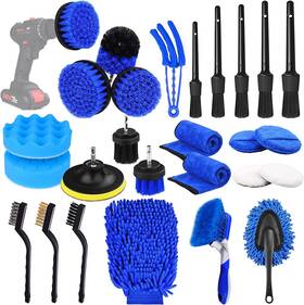 B09wdz94ct Nikcosmk 26pcs Car Detailing Brush Set Kit Auto Drill