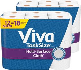 10036000548270 Nobrand Multi-surface Cloth Paper Towels 12 Rolls 2 Packs Of 6 - 81 Sheets/roll