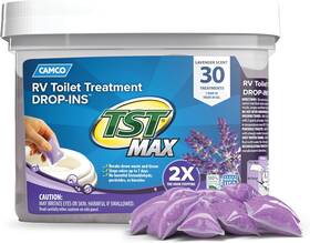 41553 Nobrand Rv Toilet Drop-ins - Odor Control And Waste Breakdown Lavender 30pk
