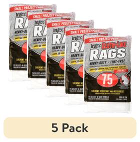 Nw-00503-75w Nobrand 5 Pack Intex Diy Cloth-like Cleaning Rags 75 Count