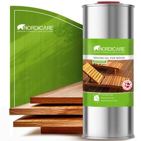 62247041 Nordicare Sealing Wood Oil For Outdoor Garden Furniture - Teak Fur