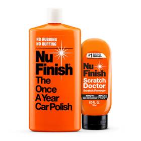 E303699900 Nu Finish Exterior Car Care Kit With Scratch Doctor Remover 6.5 Fl Oz And
