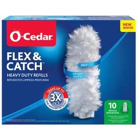 O-cedar 313038927981 Flex And Catch Heavy Duty Dusting Refills 10 Count