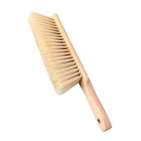 Oakart 711221158059 Counter Brush Oiled Beech Wood Handle Soft Bristle 14 Inch Long Yellow