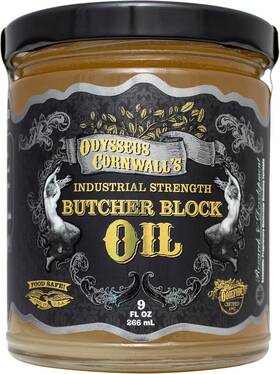 Odies 850077132261 Odysseus Cornwalls Industrial Strength Butcher Block Oil 9 Oz Protect And Bea