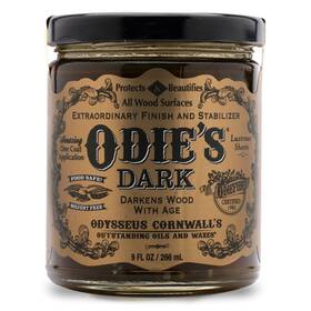 Odies 851366006041 Dark Wood Finish And Stabilizer 9oz Food Safe Solvent-free Lustrous Sheen