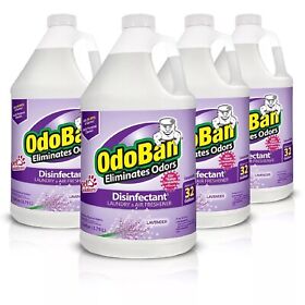 911101-g4 Odo Ban Odor Eliminator And Disinfectant Concentrate Lavender 4 Pk