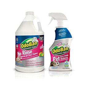 Odo Ban Pet Solutions 32oz Spray Bottle And 1 Gal Neutral Ph Floor Cleaner