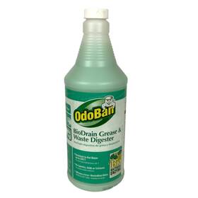 Odoban 732109400251 Biodrain Grease And Waste Digester Professional Series 1 Quart Bottle